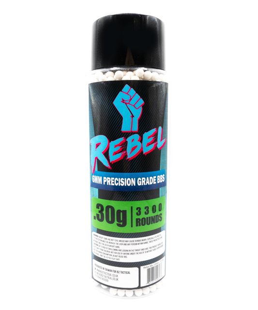 Rebel Precision 6mm BBs 3300 Count Bottle – 0.30g