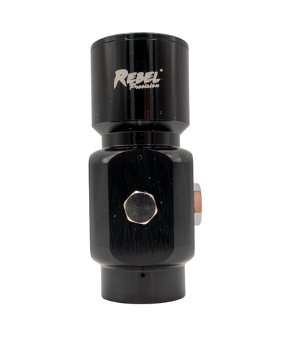 Rebel Surge HPA Regulator (0-150 psi Double Output) Side View