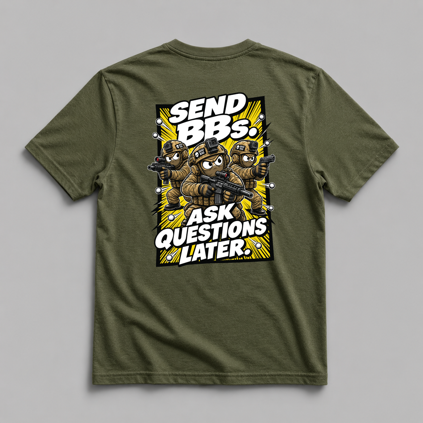 Send BBs, Ask Questions Later