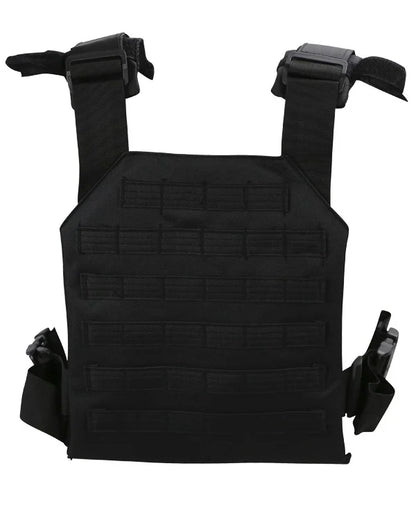 Spartanplatecarrierblackbackview