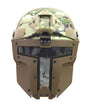 TrojanFaceMaskattachedtoHelmet