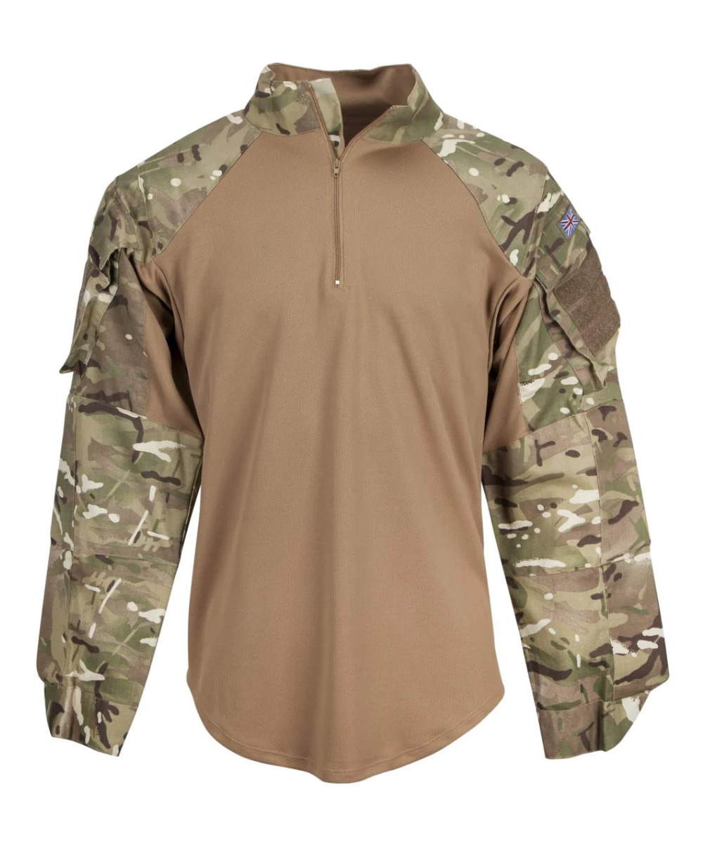 Army Surplus British Army MTP UBACS Shirt - Coyote  - Grade 1 (or Better)