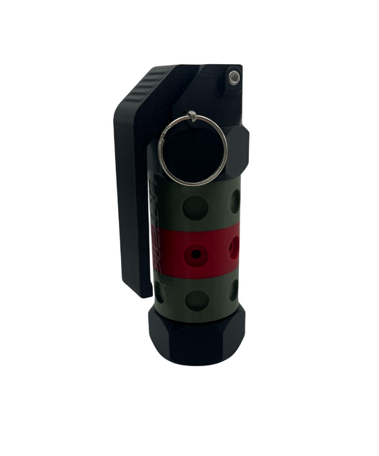 V2 Olive Red Ring Pull Side View