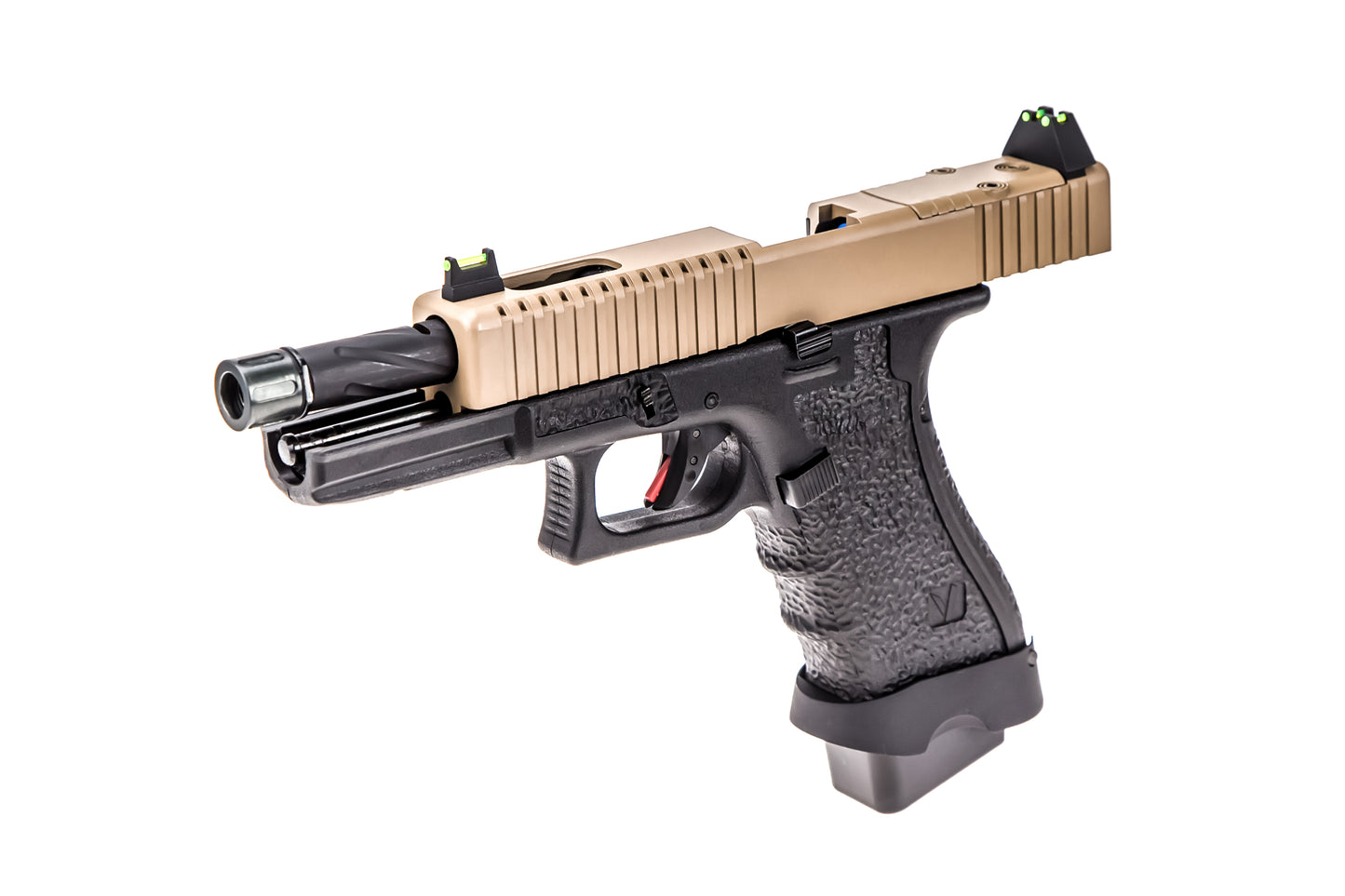 EU7-T GBB Pistol (Tan | Black) – Tactical Style, Reliable Power