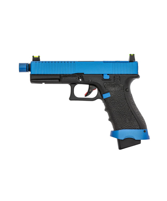 EU7-T GBB Pistol (Blue | Black) – Tactical Style, Reliable Power