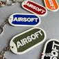 Airsoft Keyring - Keychain 3D Printed Multi Colours Small Gift Under 5 Pounds Christmas Gift