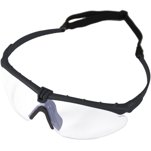 Battle Pro's Protective Eyewear (No Insert) Clear-Black