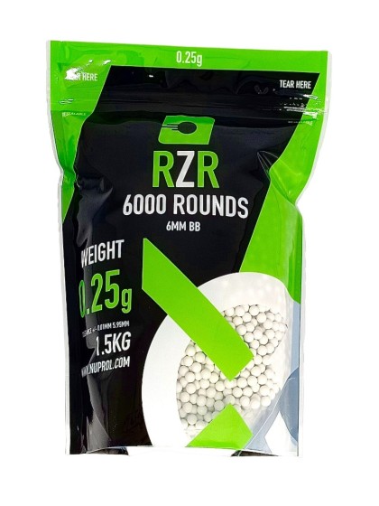 RZR 0.25g 6000rd Bag