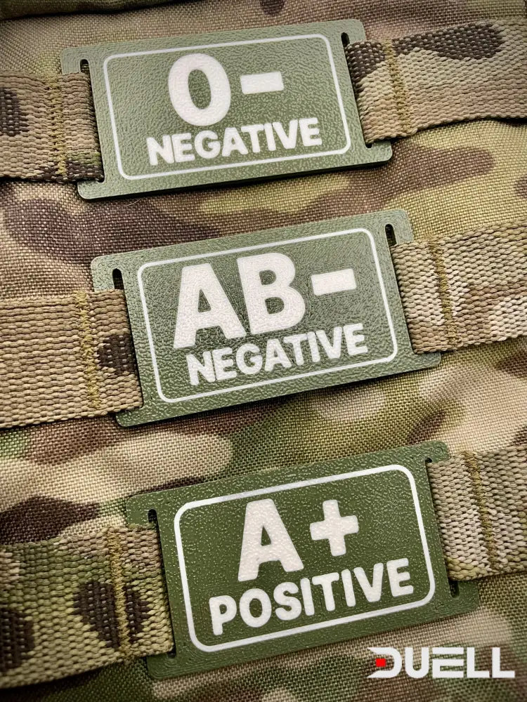 Tactical Molle Tag/Patch - Bloody Type Tag