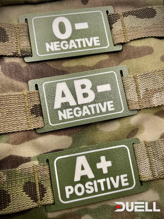 Tactical Molle Tag/Patch - Bloody Type Tag