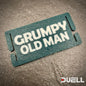 Tactical Molle Tag/Patch - Grumpy Old Man Airsoft Forest Green Tag